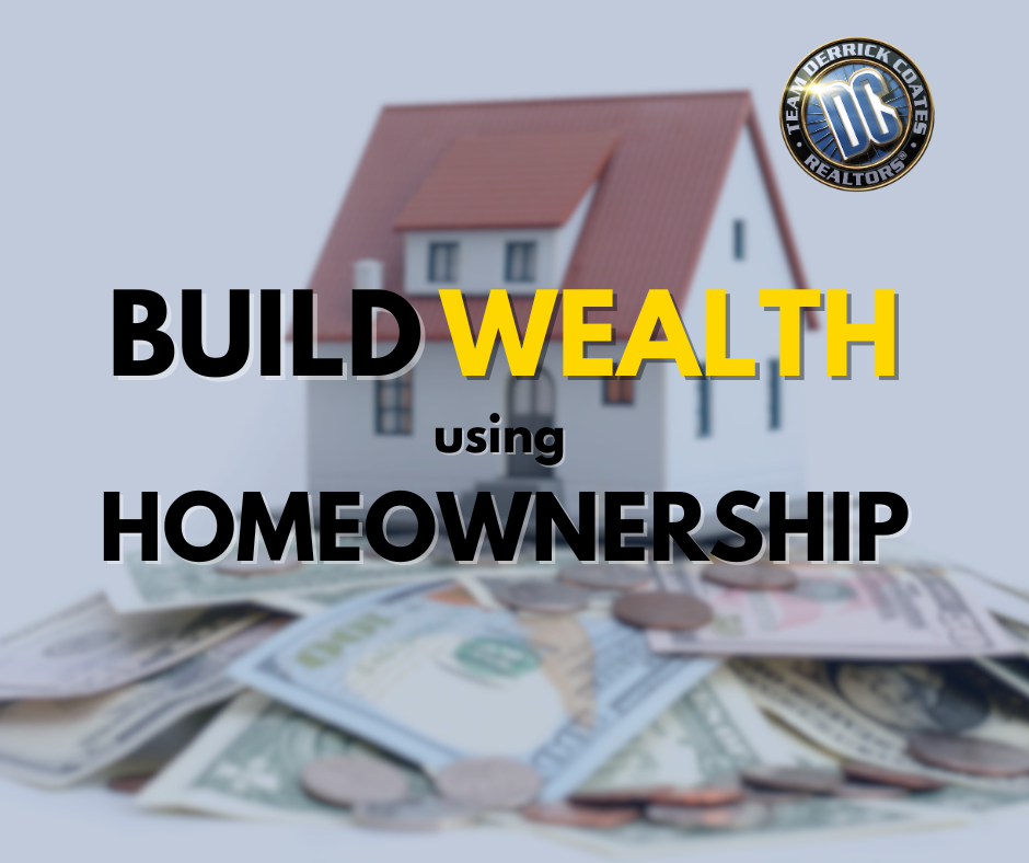 Picture of model house sitting on a pile of cash and coins.
