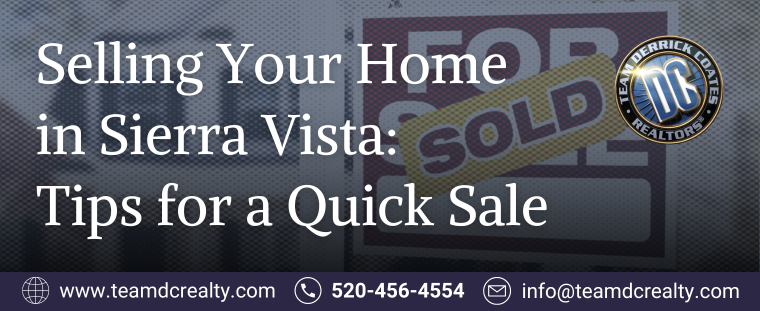 Photo of For Sale sign with "SOLD" overprinting sign in front of home in the background.