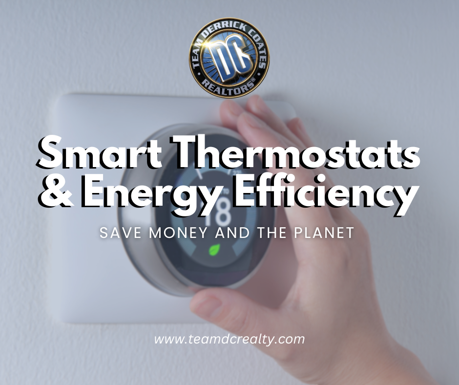 Photo of a hand adjusting a thermostat on the wall.